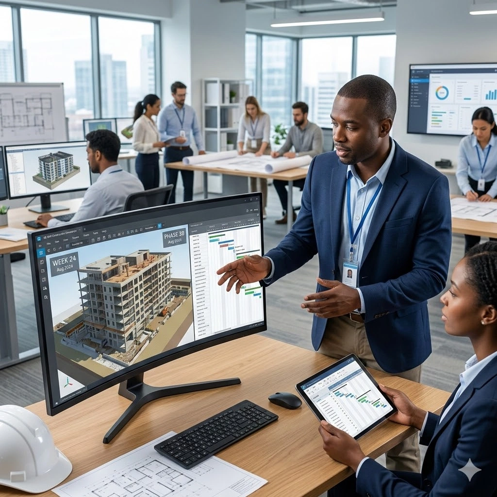 Training on BIM for Project Scheduling and Construction Simulation (4D BIM)