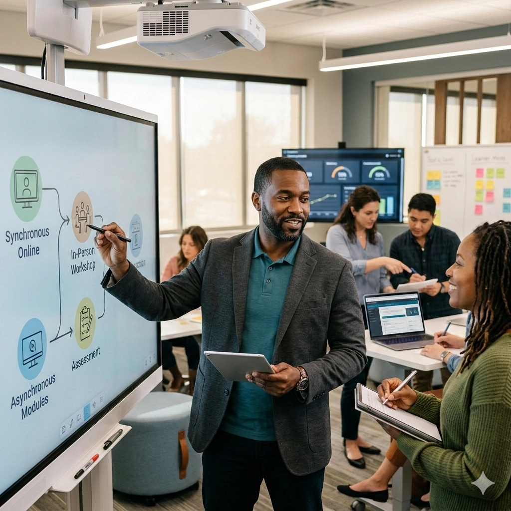 Training on Blended and Hybrid Learning Model Design
