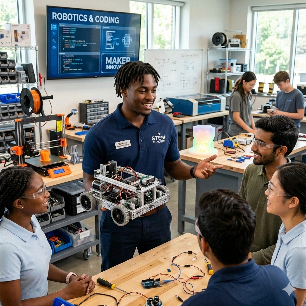 Training on Robotics and Maker Education