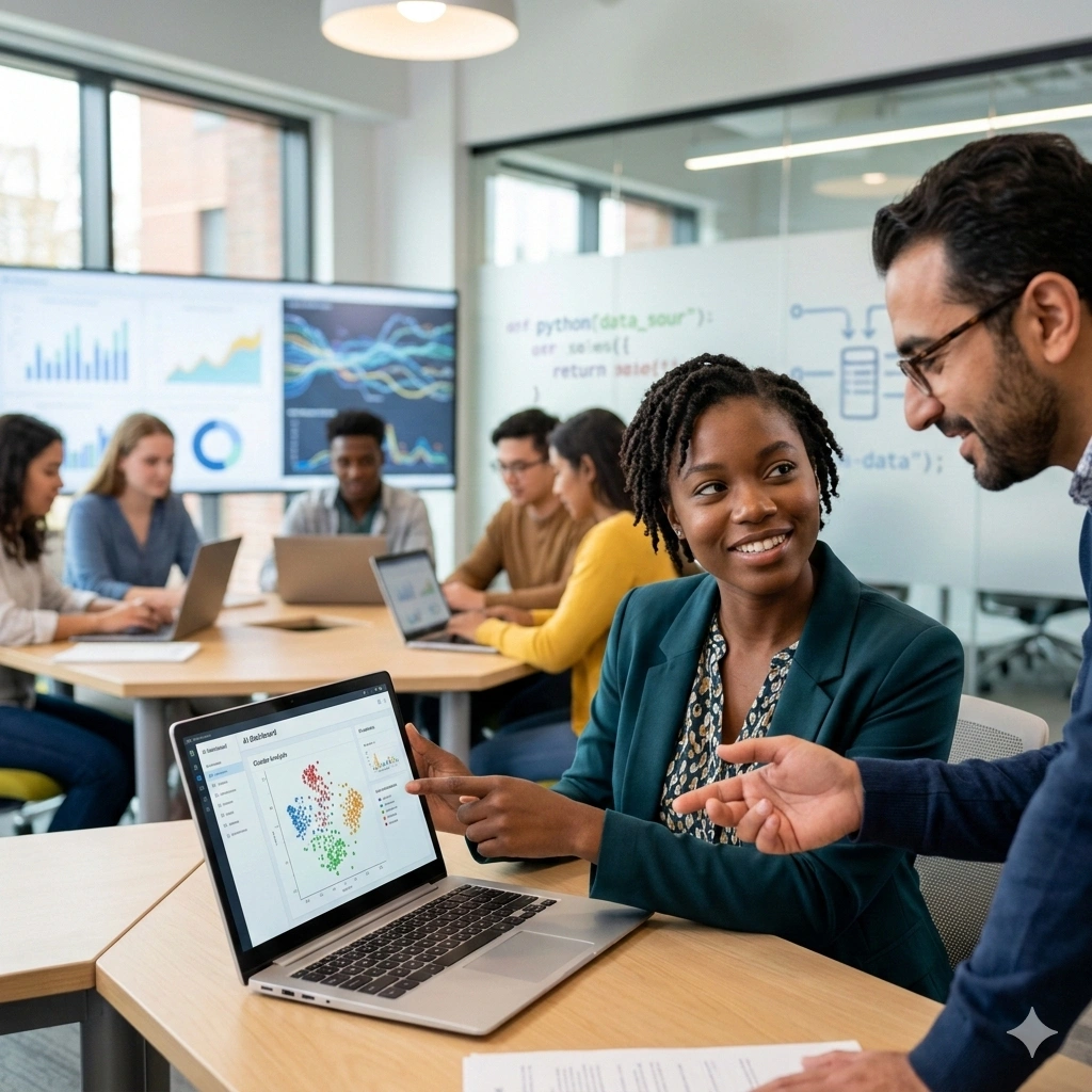 Training on Data Science and AI Literacy for Non-Technical Students