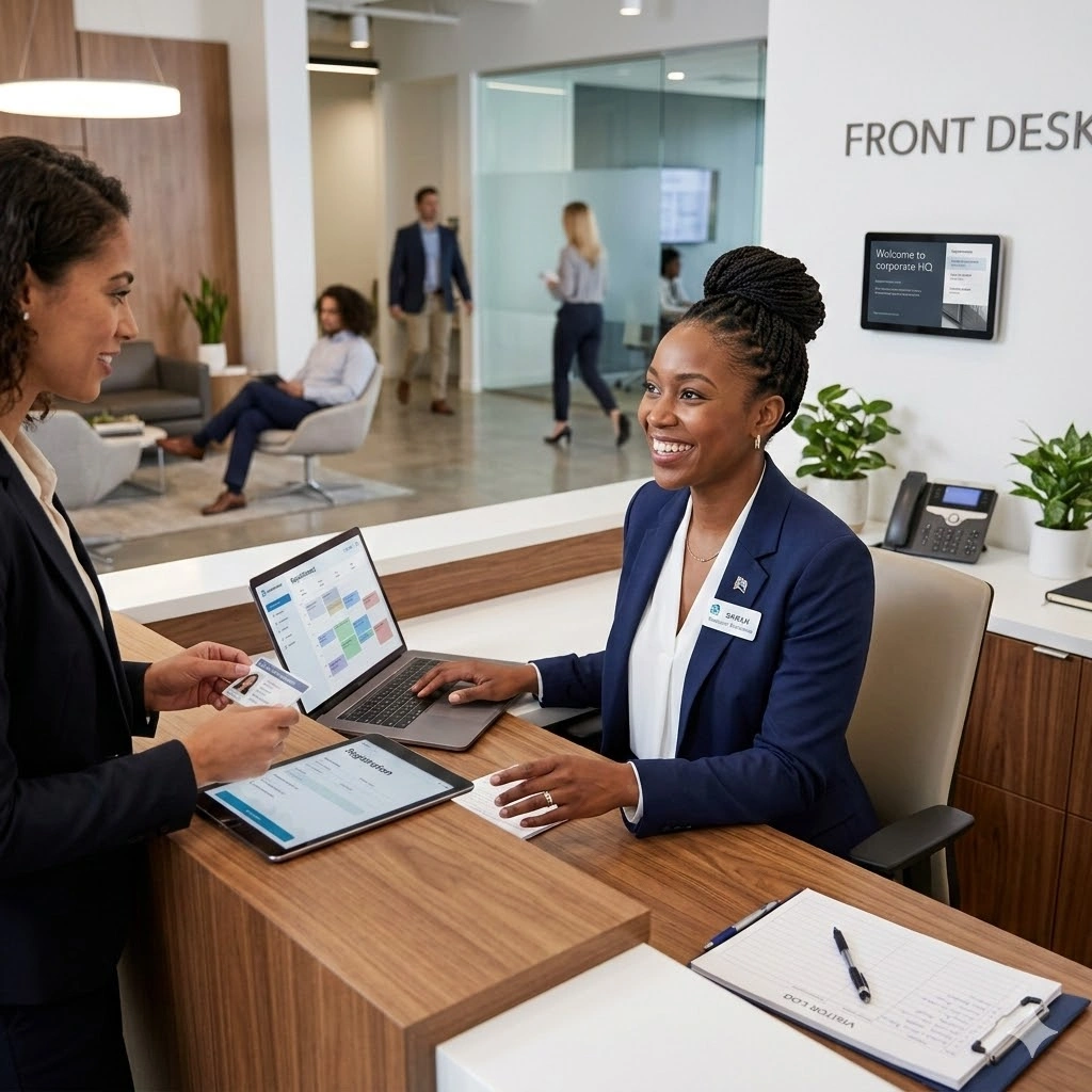 Training on Reception and Front Desk Excellence - Course Cover Image