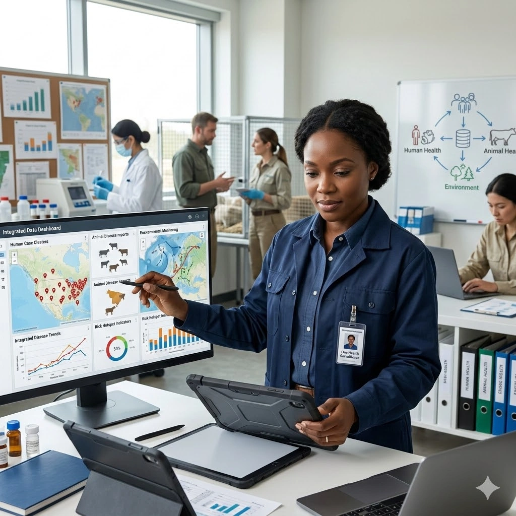 Training on One Health Surveillance: Integrating Human, Animal, and Environmental Data
