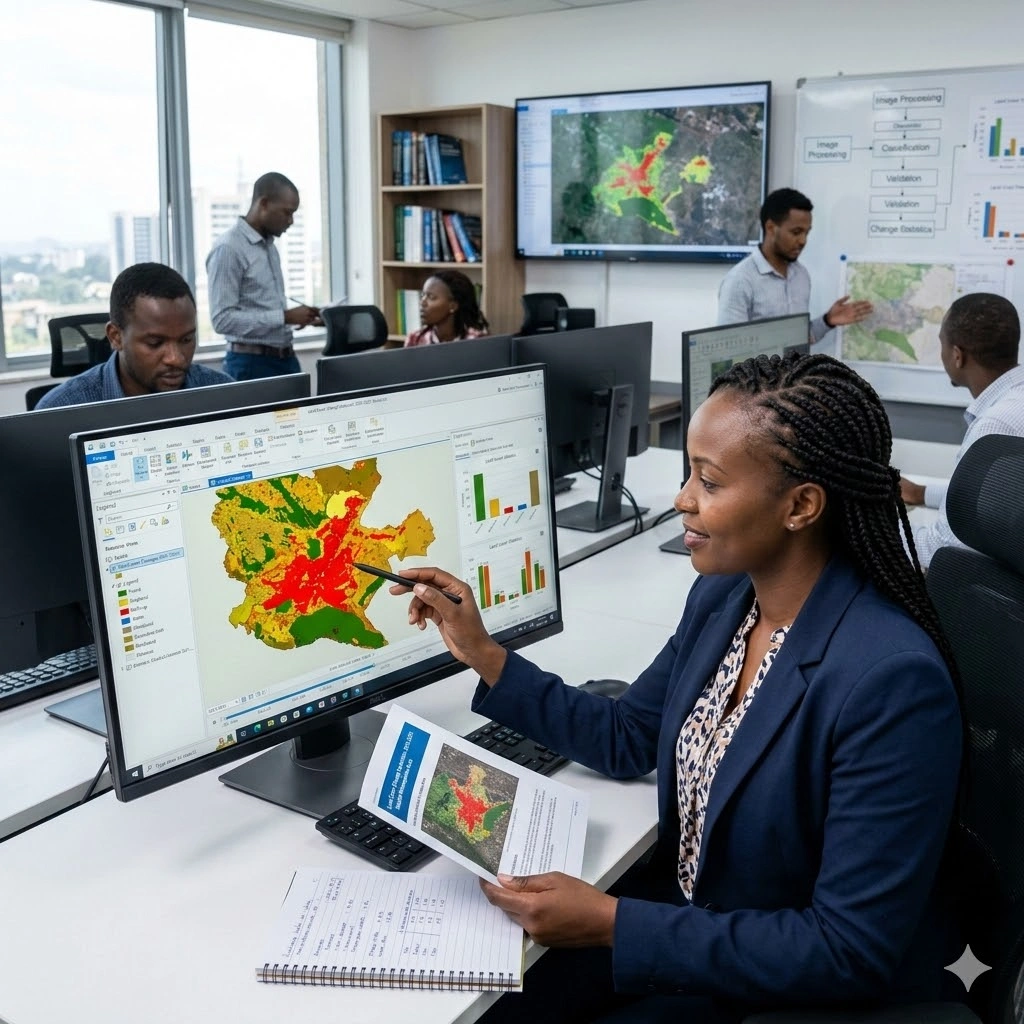 Training on GIS and Remote Sensing in Land Cover and Change Analysis