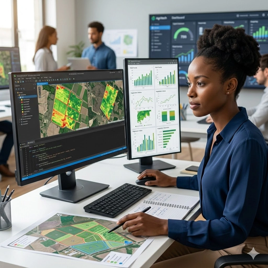 Training on GIS and Python for Agricultural Applications